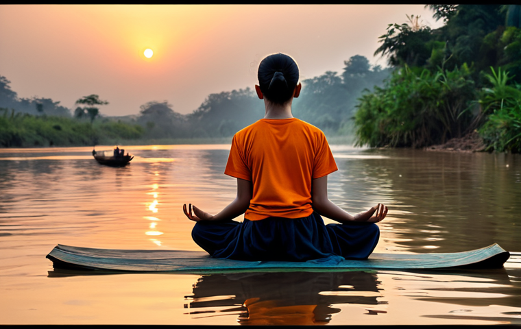 불교와 다이어트 - Mindful Eating in Vietnam**

"A Vietnamese woman, fully clothed in ao dai, mindfully eating a bowl o...