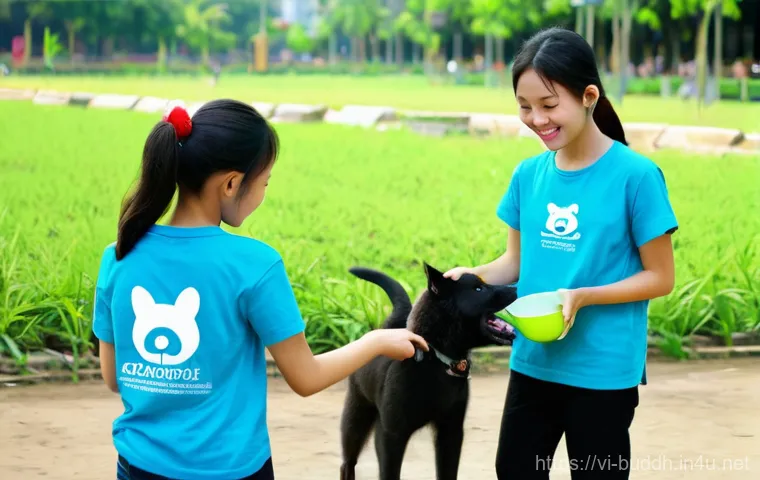 불교와 동물 보호 - **Prompt 1: Serene Compassion at a Vietnamese Pagoda**
    "A tranquil scene at a traditional Vietna...