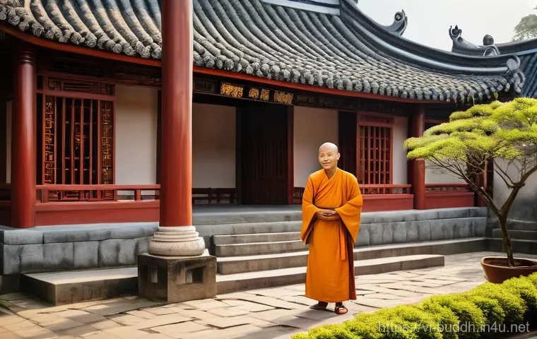 불교와 세계 평화 - **Prompt 1: Serene Morning Mindfulness in Urban Vietnam**
    A young Vietnamese woman, in her late ...