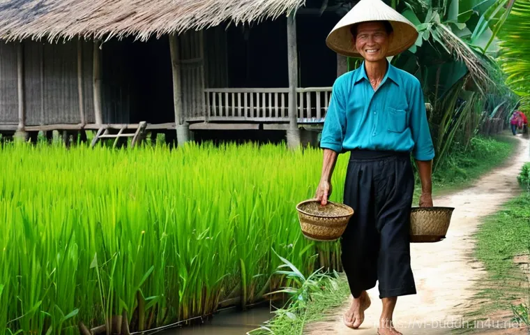 불교에서의 번뇌 극복 - **Mindful Morning Serenity in Hanoi:**
    A detailed, realistic image of a young Vietnamese woman, ...