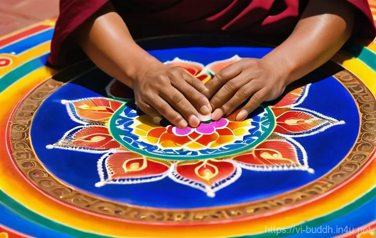 티베트 라마교 - **A Serene Tibetan Lama in a Monastery Courtyard:**
    A full-shot image of an elderly Tibetan Lama...