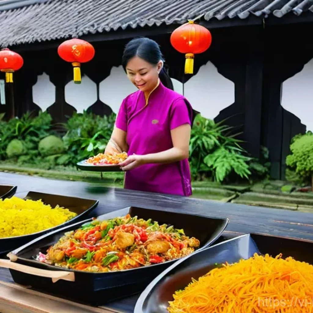 부처님 오신 날 - **Prompt:** A serene and culturally rich scene inside a traditional Vietnamese pagoda during the Ves...