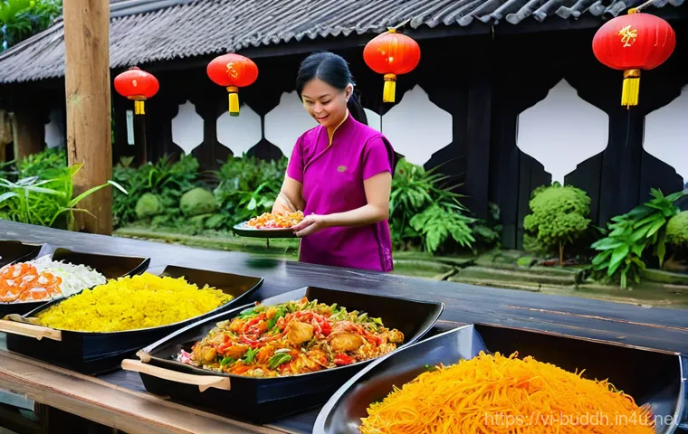 부처님 오신 날 - **Prompt:** A serene and culturally rich scene inside a traditional Vietnamese pagoda during the Ves...