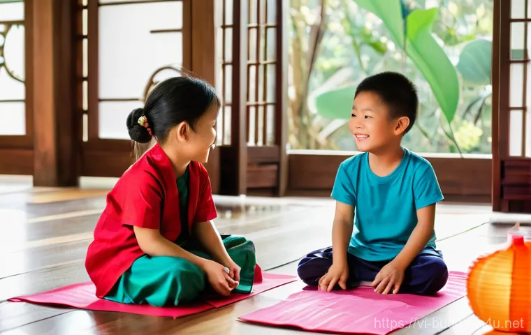 부처님 오신 날 - **Prompt:** A serene and culturally rich scene inside a traditional Vietnamese pagoda during the Ves...