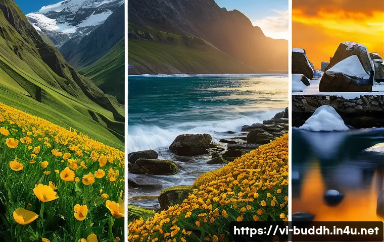 불교에서의 삶의 철학 - Here are three detailed image prompts for image generation, adhering to all specified guidelines: